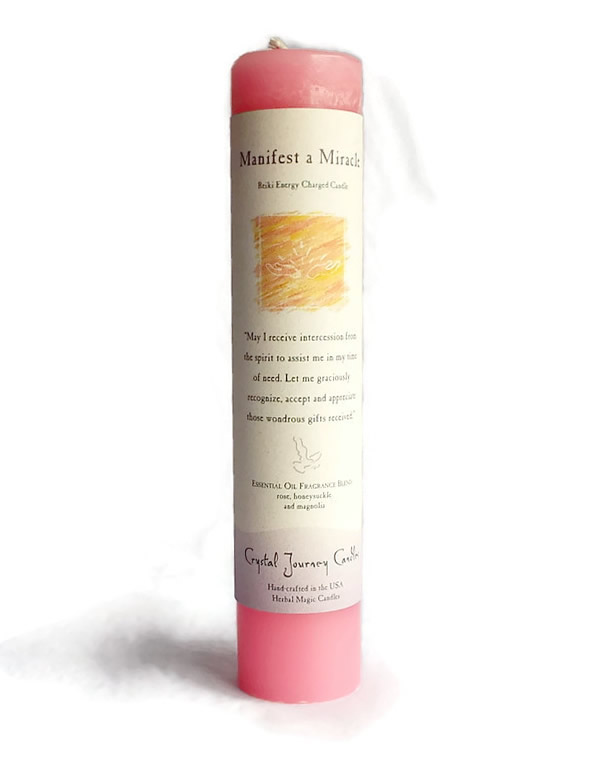 Miracle Herbal Magic Pillar Candle